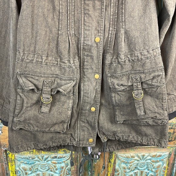 Free People utility jacket coat 6 - Picture 3 of 8